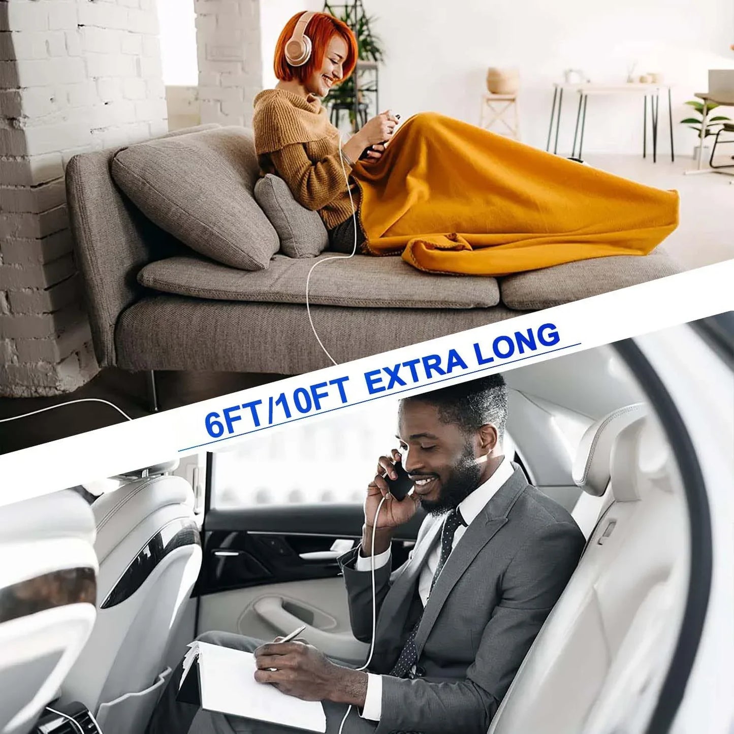 Cable trenzado Lightning